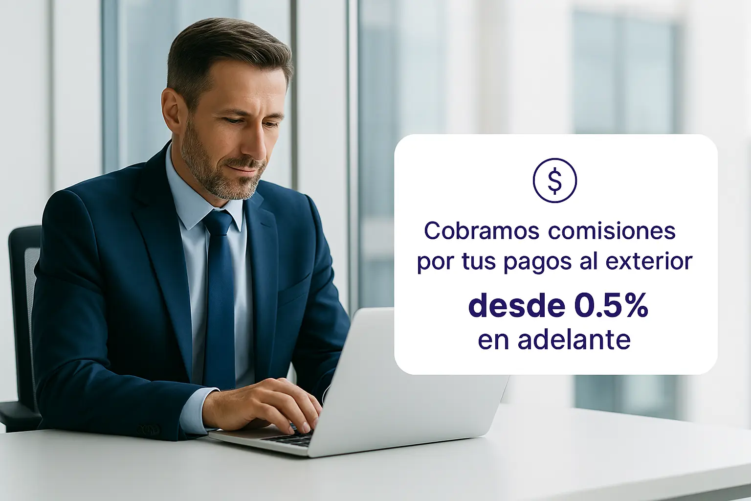 Comisiones desde el 0.5% para pagos FIAT